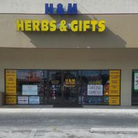 H&M Herbs & Vitamins Logo