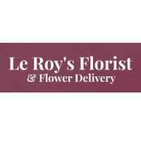 LeRoy's Florist & Flower Delivery logo