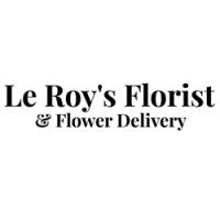 LeRoy's Florist & Flower Delivery Logo