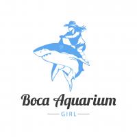Boca Aquarium Girl logo