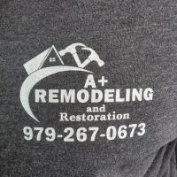 A+ Remodeling and Restoration Logo