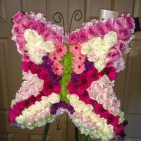 Antique Rose Florist Logo