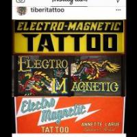 Electro Magnetic Tattoo Studio Logo