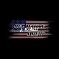 Red White and Badass Brew Logo