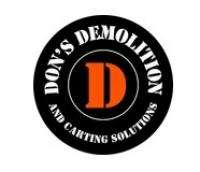 Don's Demolition and Carting Solutions Logo