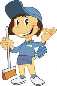 Jazz It Up Cleaning Logo