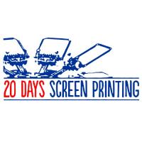 20 Days Screen Printing logo