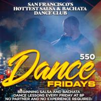 salsa and bachata at dance fridays - space 550 Logo