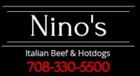 Nino's Italian Beef and Hotdogs Logo