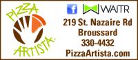 Pizza Artista Broussard Logo