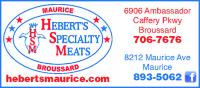 Hebert's Specialty Meats logo