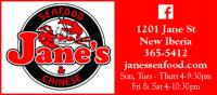 Jane's Seafood Logo