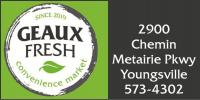 Geaux Fresh Convenience Market Logo