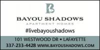 Bayou Shadows Apartments Logo