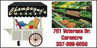 Champagne's Market of Carencro logo