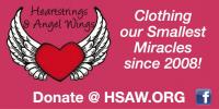 Heartstrings & Angel Wings logo