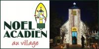 Noel Acadien au Village Logo