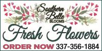 Southern Belle Blooms logo