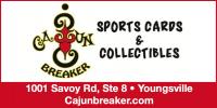 Cajun Breaker Sports Card & Collectibles Logo