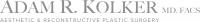 Adam R. Kolker Aesthetic & Reconstructive Plastic Surgery logo