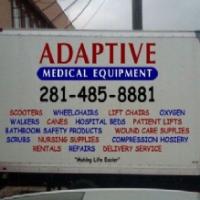 Adaptive Medical Equipment & Scrubs Logo