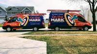 On The Mark Heating and Air Logo