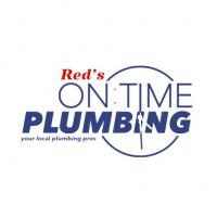 Red's On Time Plumbing Logo