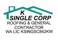 K Single Corp, Roofing Contractors Logo