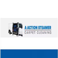 A Action Steamer carpet cleaning logo