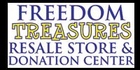 Freedom Treasures Resale Store logo
