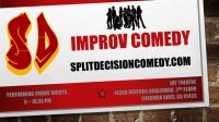 Split Decision Improv Comedy logo