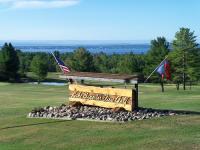 Lake Superior View Golf  Logo