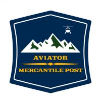 Aviator Mercantile Post Logo