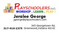 Playschoolers, LLC. logo