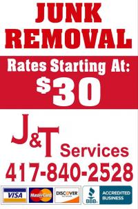 Junk Removal | J&T Services Logo