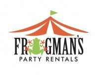 FrogMans Party Rentals Logo