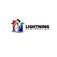 Lightning Water Damage Restoration Logo