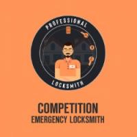 Competition Emergency Locksmith Logo
