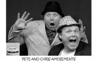 Pete and Chris Amusements logo