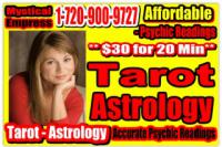 Accurate Psychic Readings by Mystical Empress Logo