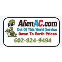 Alien Air Conditioning and Heating Logo