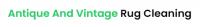 Antique And Vintage Rug Cleaners Logo
