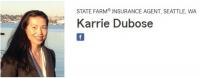 Karrie Dubose Seattle State Farm logo