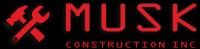 MUSK Construction Kitchen and Bathroom Remodeling Mountain View Logo