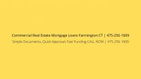  Commercial Real Estate Mortgage Loans Farmington CT | 475-256-1609 Logo