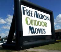 Free Akron Outdoor Movies logo