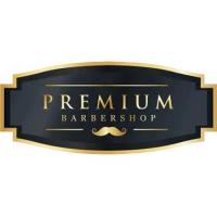 Premium Barber Shop Logo