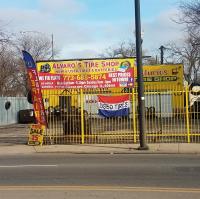 Alvaro's Tire Shop Logo