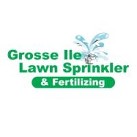 Grosse Ile Lawn Sprinkler and Fertilizer Logo