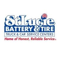 St. Lucie Battery and Tire Logo